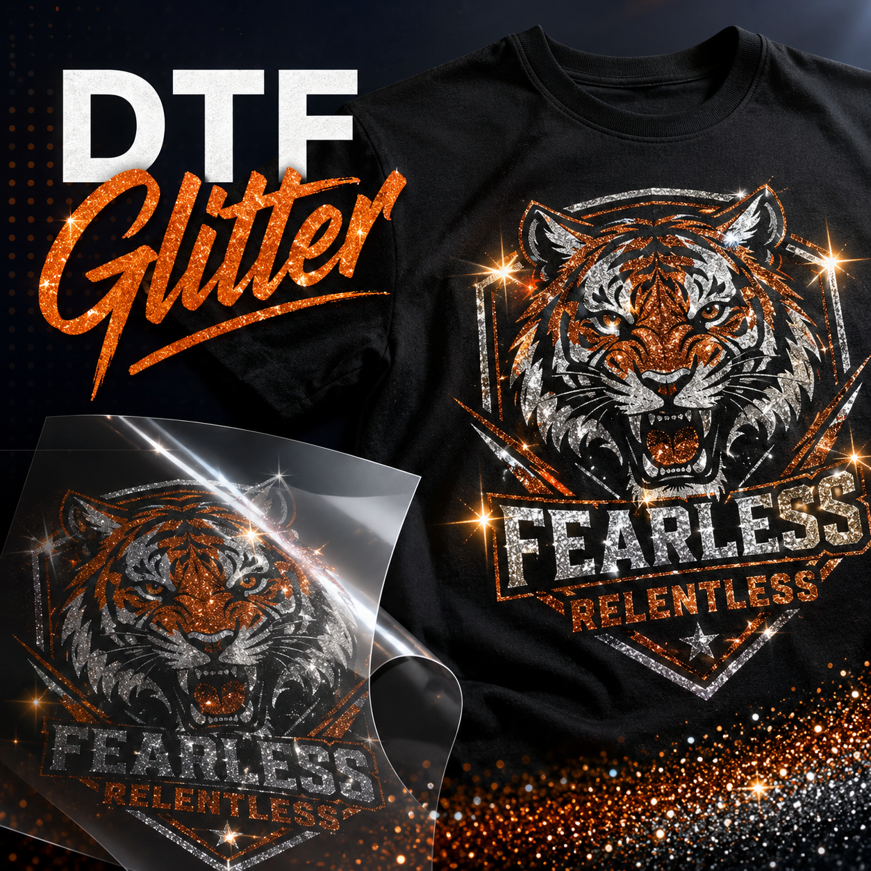 DTF GLITTER