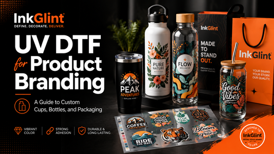 UV DTF for Product Branding: A Guide to Custom Cups, Bottles, and Packaging