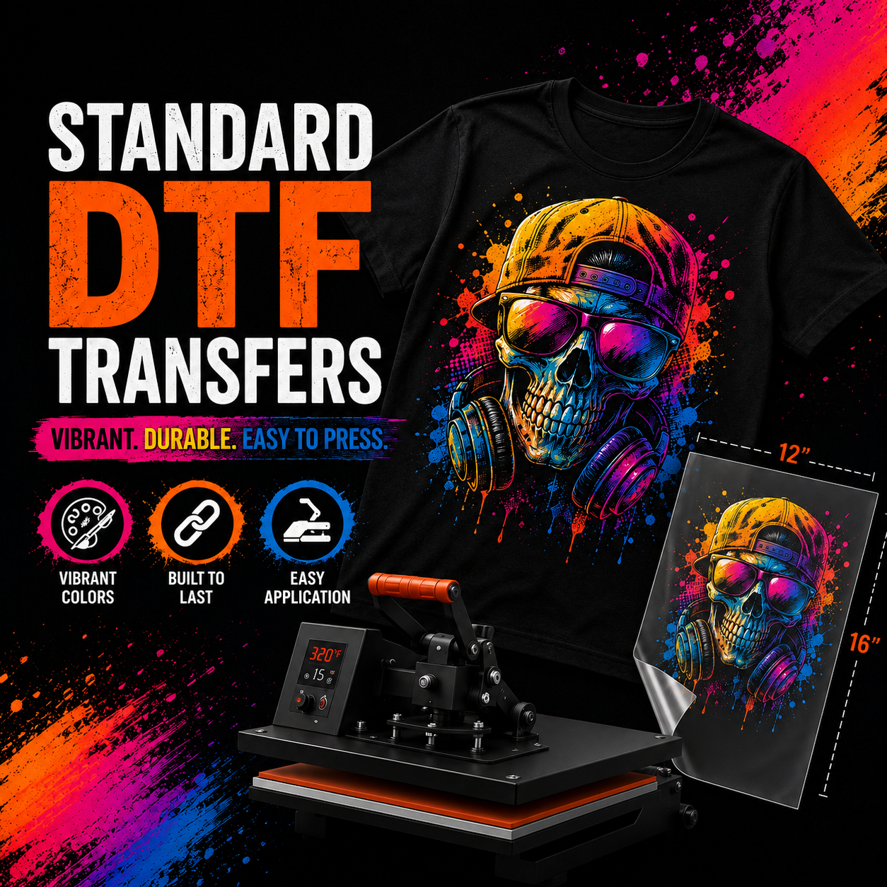 Standard DTF Transfers