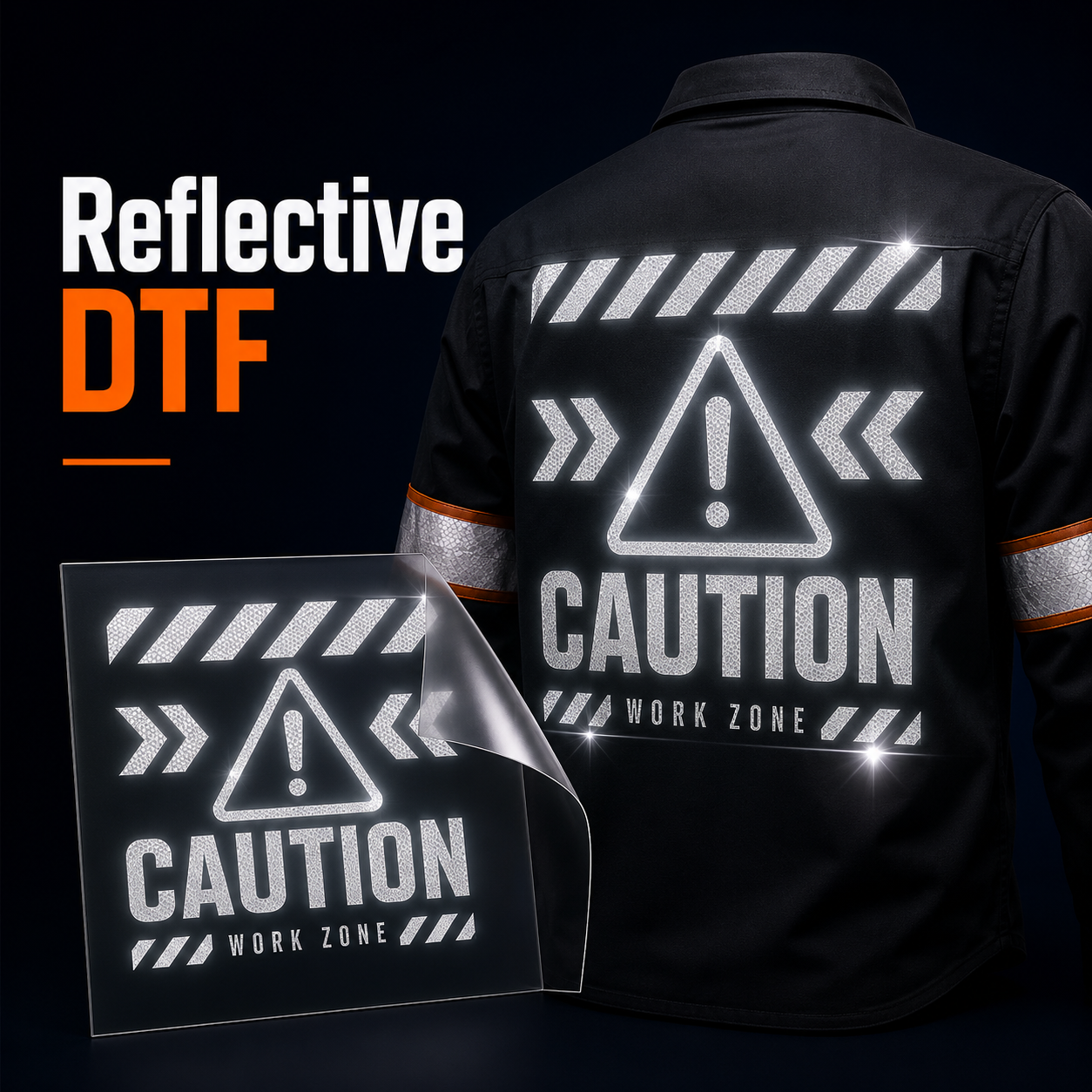 DTF reflectante