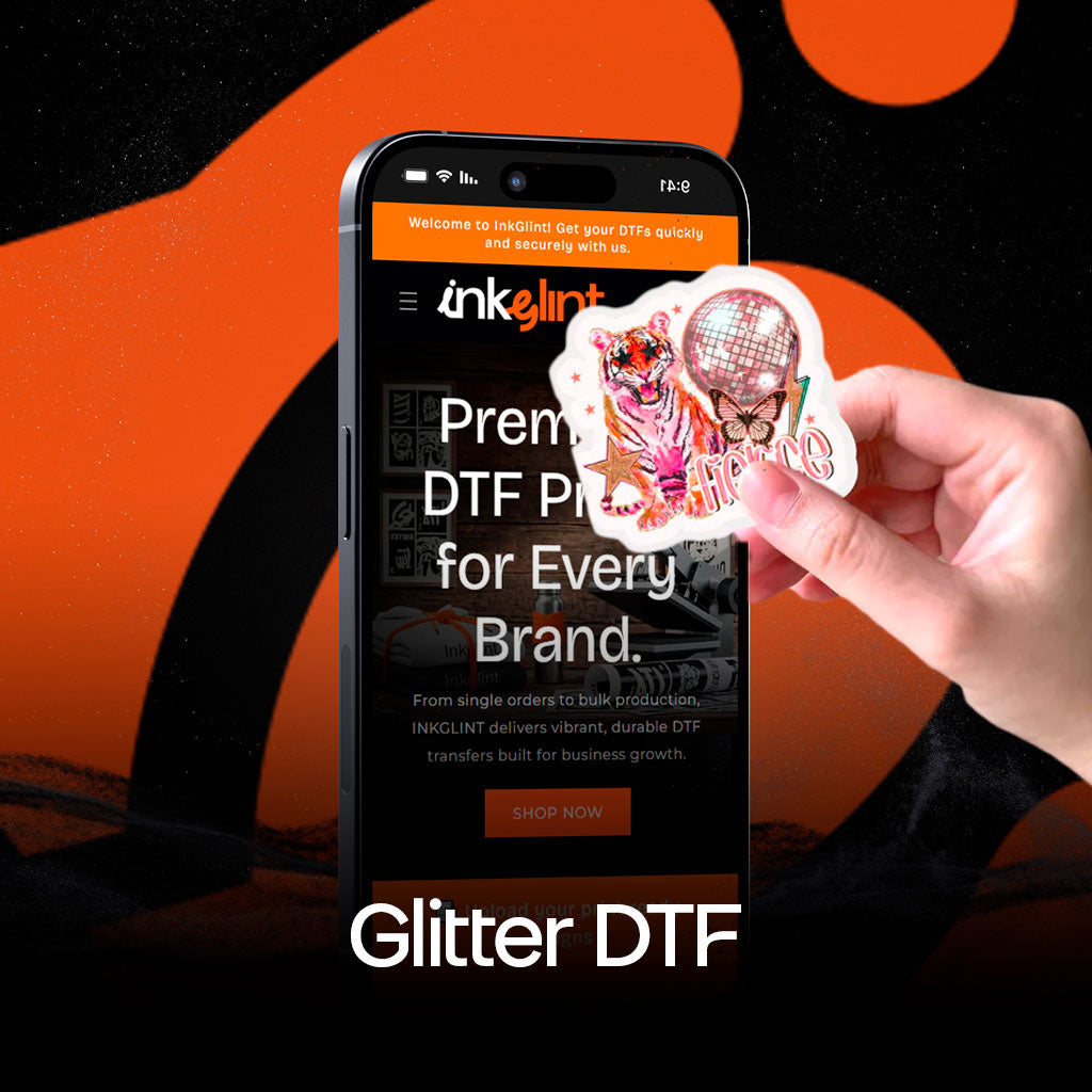 GLITTER DTF TRANSFER